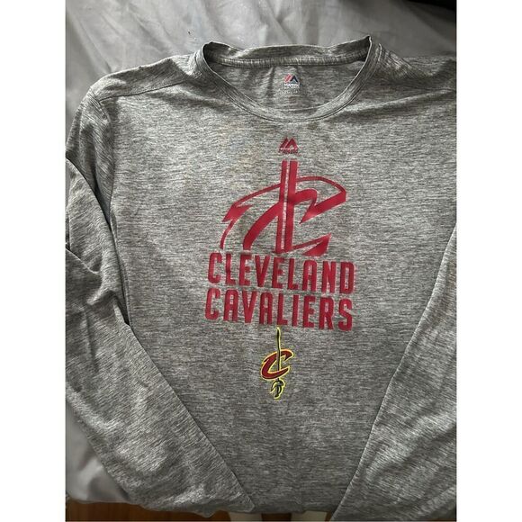 Men's Fanatics Heather Charcoal Cleveland Cavaliers - Picture 1 of 3